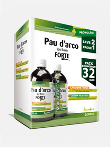 Packung: Pay 1 Take 2 Pau d'Arco-Extrakt 500 ml + 500 ml - Fharmonat - Crisdietética