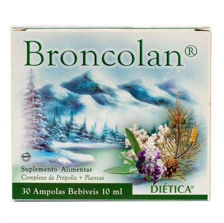 Broncolan 30 Ampolas - Diética - Crisdietética