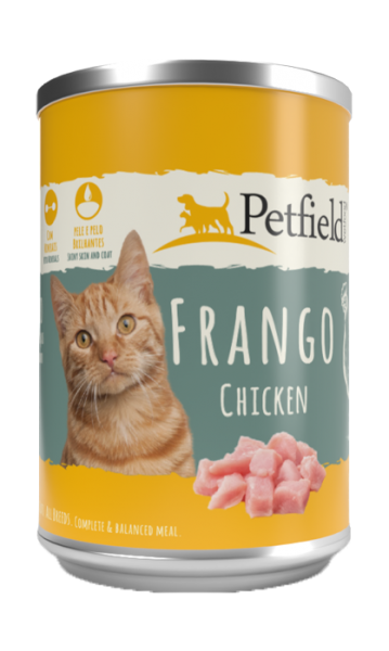 Petfield Cat Frango 410g - Crisdietética