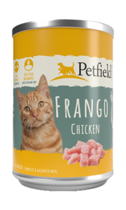 Petfield Cat Frango 410g - Crisdietética