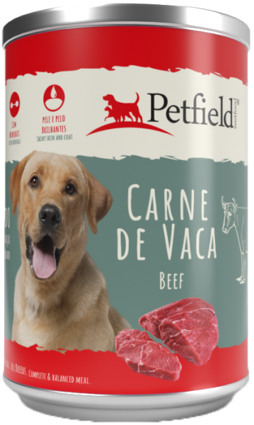 Petfield Dog Beef 1250g - Chrysdietética