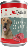Petfield Dog Carne de Vaca 1250g - Crisdietética