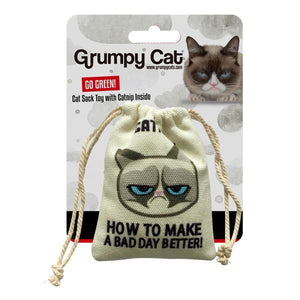 Grumpy Catnip Cat Sack - Chrysdietetic