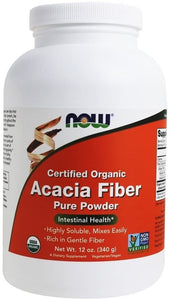 Fiber Acacia 340g - NOW - Chrysdietetic