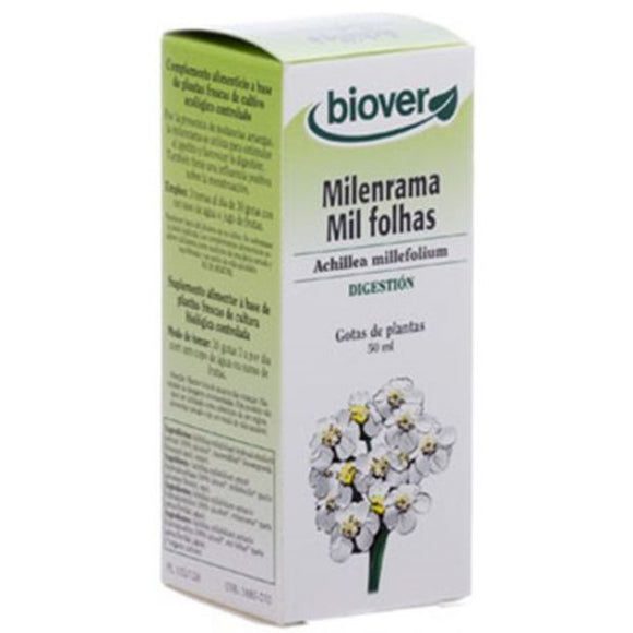 Mil Folhas Achillea Millefolium 50ml - Biover - Crisdietética