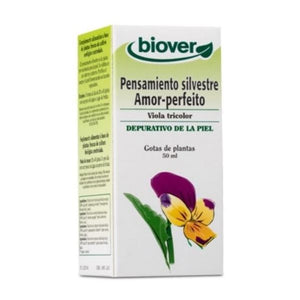 Amor-Perfeito Violeta Tricolor 50ml - Biover - Crisdietética