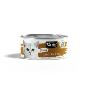 Kit Cat Sauce Poulet & Boeuf 70g - Crisdietética