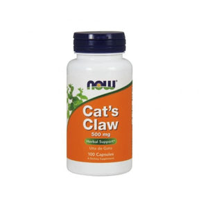 NOW Cat's Claw (Cat's Claw) 500mg 100 Capsules - Crisdietética