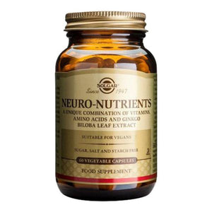 Neuro-Nutrients 60 Capsules - Solgar - Crisdietética