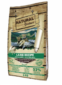 Cão Lamb Sensitive Starter Puppy & Mini Adult 6kg -Natural Greatness - Crisdietética