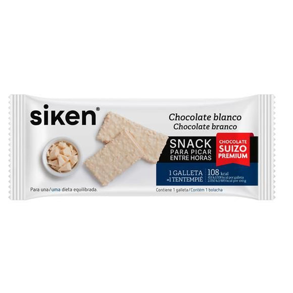 Snacks Chocolate Branco 22g - Siken Form - Crisdietética