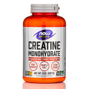 Kreatin-Monohydrat-Pulver 227 g – Now Sports – Crisdietética