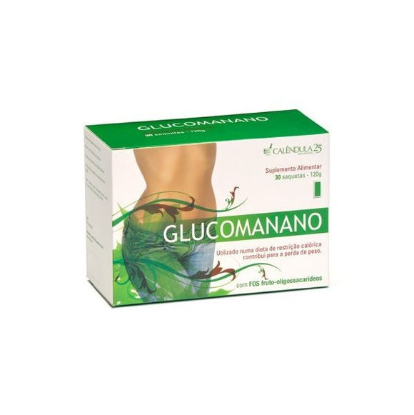Glucomanano 120g 30 Saquetas - Calendula - Crisdietética