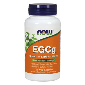 EGCG - Green Tea Extract 400mg 90 capsules -Now - Chrysdietética