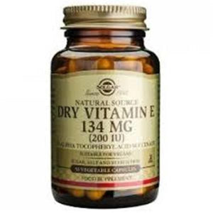 Vitamin E 200Ui 134mg 50 Cápsulas - Solgar - Crisdietética