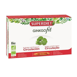 Biological Ginkgofit 20 Ampoules - SuperDiet - Crisdietética