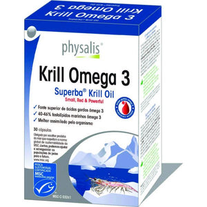Krill Omega 3 30 Cápsulas - Physalis - Crisdietetic