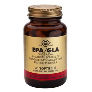 EPA / GLA (une par jour) 30 capsules - Solgar - Crisdietética