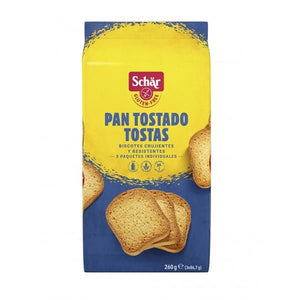 Fette Biscottate Senza Glutine Tostate In Padella 260g - Schar - Crisdietética