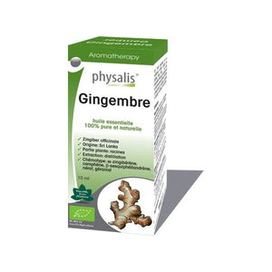 Aceite Esencial de Jengibre 10ml - Physalis - Crisdietética