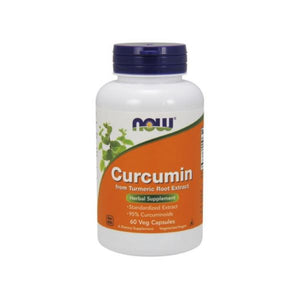 Extracto de Curcumina 95% 665mg 60 cápsulas - Ahora - Crisdietética