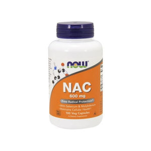 NAC 600mg 100 cápsulas - Ahora - Crisdietética