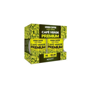 Premium Green Coffee Pack 30 + 30 Capsules - Novity - Crisdietética