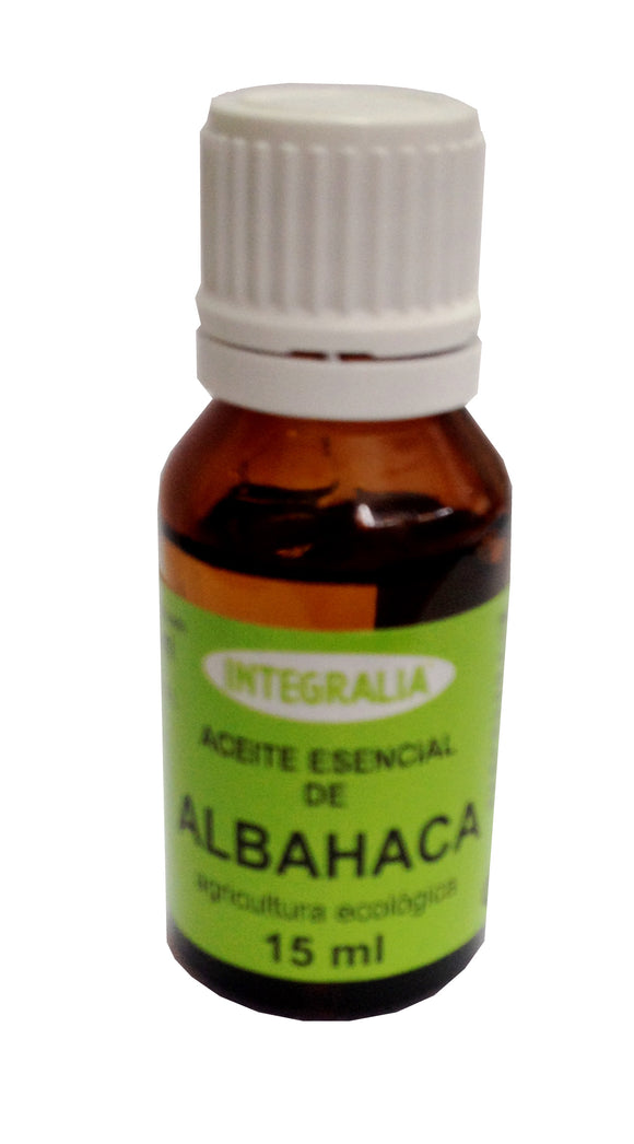 Óleo Essencial Ecológico Albahaca 15ml - Integralia - Crisdietética