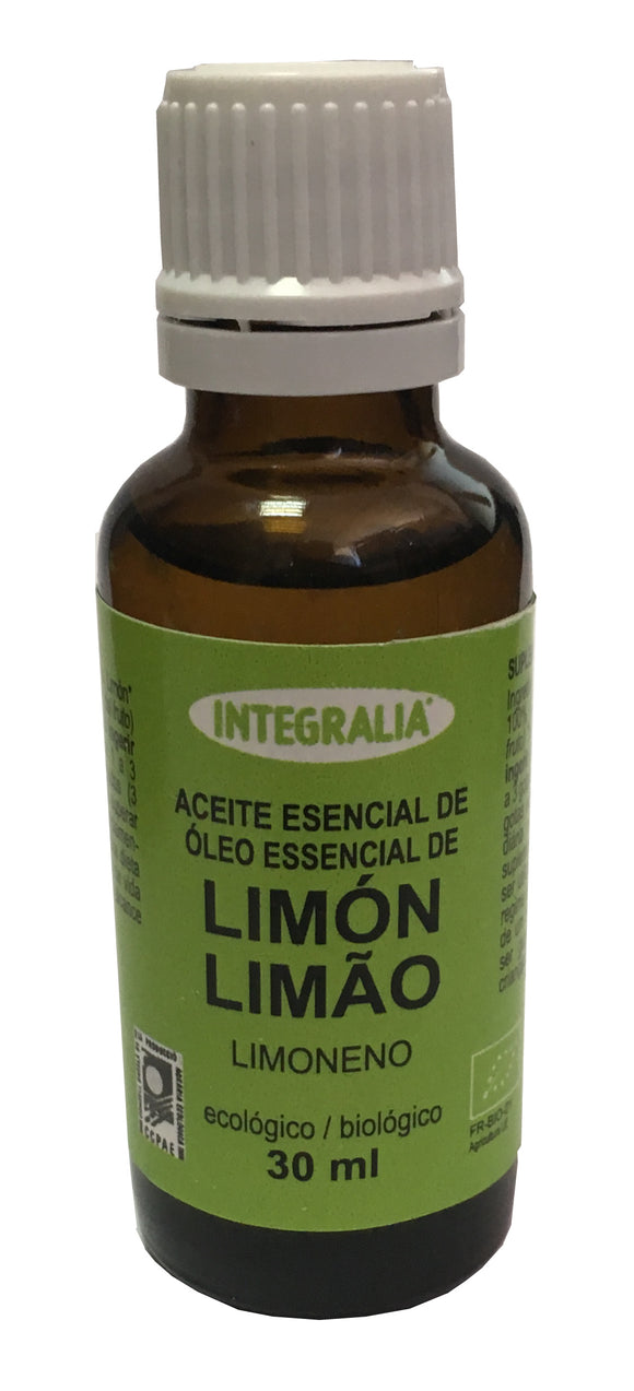 Óleo Essencial Ecológico Limão 30ml - Integralia - Crisdietética