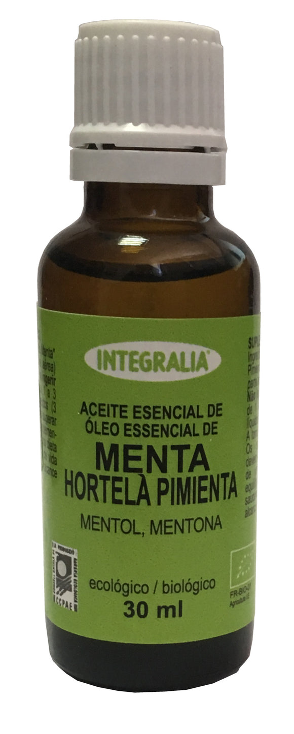 Óleo Essencial Ecológico Hortelã-Pimenta 30ml - Integralia - Crisdietética