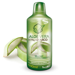Aloe Vera + Pau D`Arco 1000ml - Fharmonat - Chrysdietética