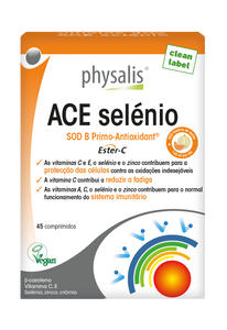 Ace Selenio 45 Comprimés - Physalis - Crisdietética