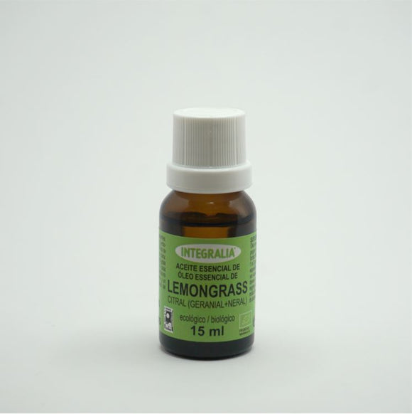 Óleo Essencial Ecológico Lemongrass 15ml - Integralia - Crisdietética