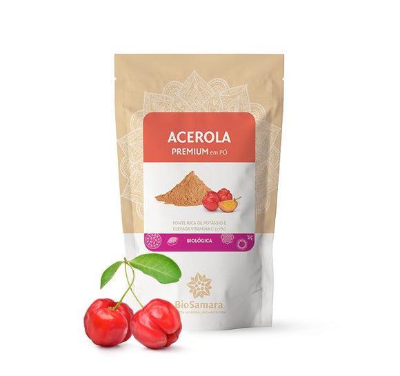 Acerola Premium em Pó Bio 125g - Biosamara - Crisdietética