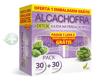 Pack Détox Artichaut 30 + 30 un - Celeiro da Saúde Lda