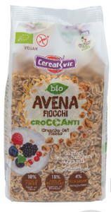 Flocons d'Avoine Croquants Bio Sans Gluten 250gr - Cerealvit - Crisdietética
