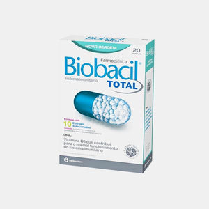 Biobacil Total 20 Capsules - Farmodietica - Crisdietética