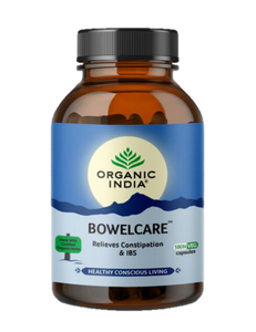 Bowelcare 180 粒胶囊 - Organic India - Crisdietética