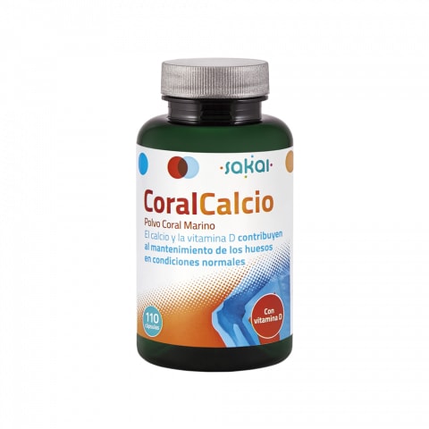 Coral Cálcio 110 Cápsulas - Sakai - Crisdietética