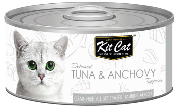 Kit Cat Atum & Anchovas 80g - Crisdietética