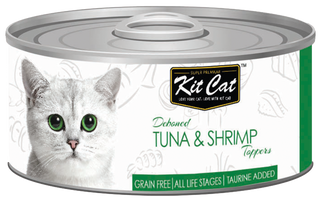 Kit Cat Tuna & Shrimp 80g - Crisdietética