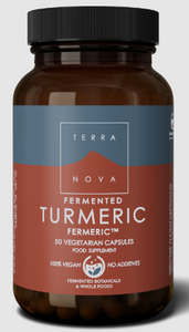 Fermented Tumeric Fermeric™ 50 粒膠囊 - Terra Nova - Crisdietética