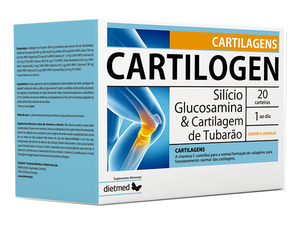 Cartilogen 20 Carteiras - Dietmed - Crisdietética