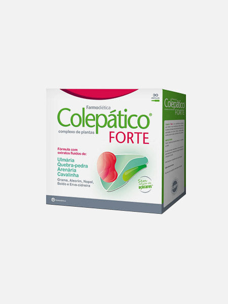 Colepático Forte 30 Ampolas - Farmodietica - Crisdietética