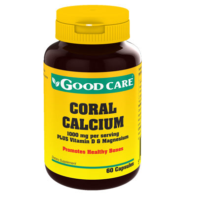Coral Calcium 60 cápsulas - Good Care - Crisdietética