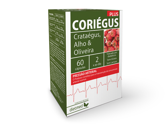 Coriégus Plus 60 Cápsulas - Dietmed - Crisdietética