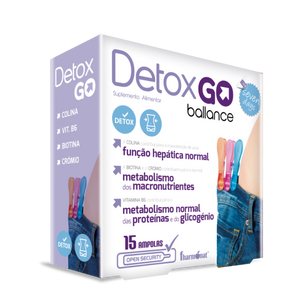 Detox Go 15 Ampoules - Fharmonat - Crisdietética