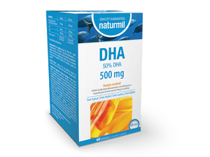DHA 500mg 60 CÁPSULAS - Celeiro da Saúde Lda