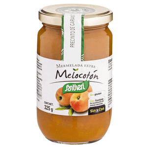 Pfirsich-Extra-Marmelade / Melocoton 325g - Santiveri - Crisdietética