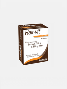 Hair Vit 90 capsules - Health Aid - Crisdietética